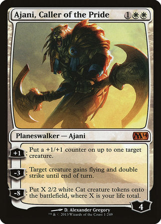 Ajani, Caller of the Pride [Magic 2014] | GnG Games