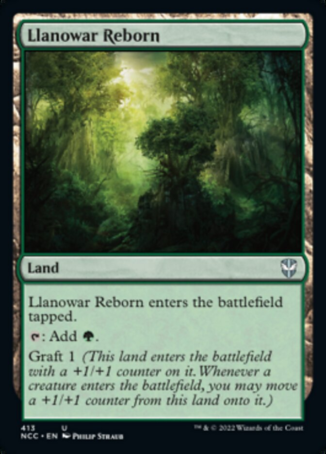 Llanowar Reborn [Streets of New Capenna Commander] | GnG Games