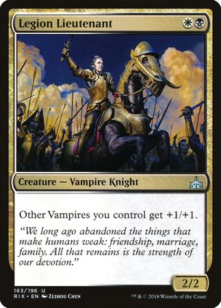 Legion Lieutenant [Rivals of Ixalan] | GnG Games