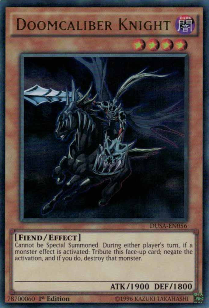 Doomcaliber Knight [DUSA-EN056] Ultra Rare | GnG Games