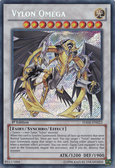 Vylon Omega [HA06-EN023] Secret Rare | GnG Games