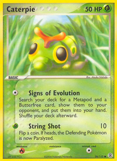 Caterpie (56/112) [EX: FireRed & LeafGreen] | GnG Games