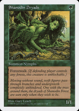 Shanodin Dryads [Fifth Edition] | GnG Games