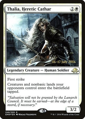 Thalia, Heretic Cathar [Eldritch Moon Promos] | GnG Games