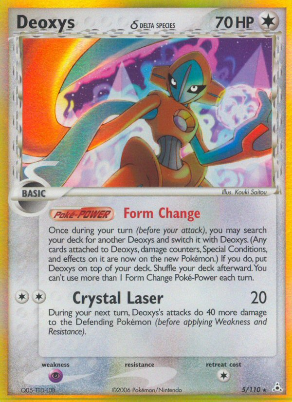 Deoxys (5/110) (Delta Species) [EX: Holon Phantoms] | GnG Games