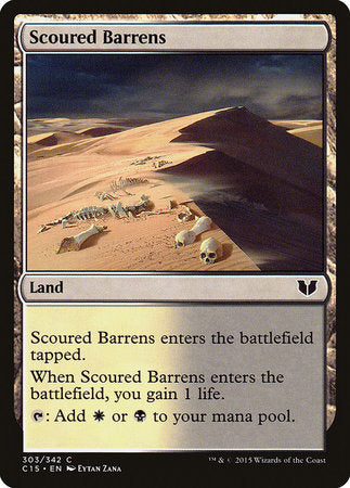 Scoured Barrens [Commander 2015] | GnG Games