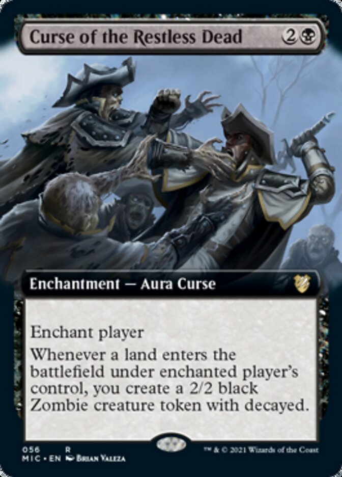 Curse of the Restless Dead (Extended) [Innistrad: Midnight Hunt Commander] | GnG Games