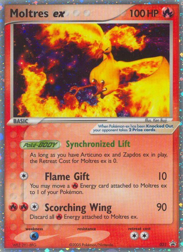 Moltres ex (031) [Nintendo: Black Star Promos] | GnG Games