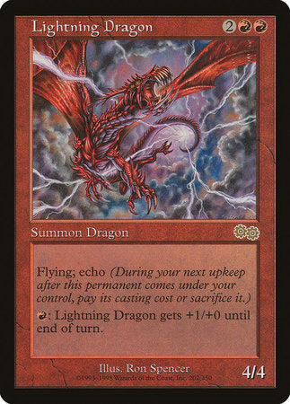 Lightning Dragon [Urza's Saga] | GnG Games