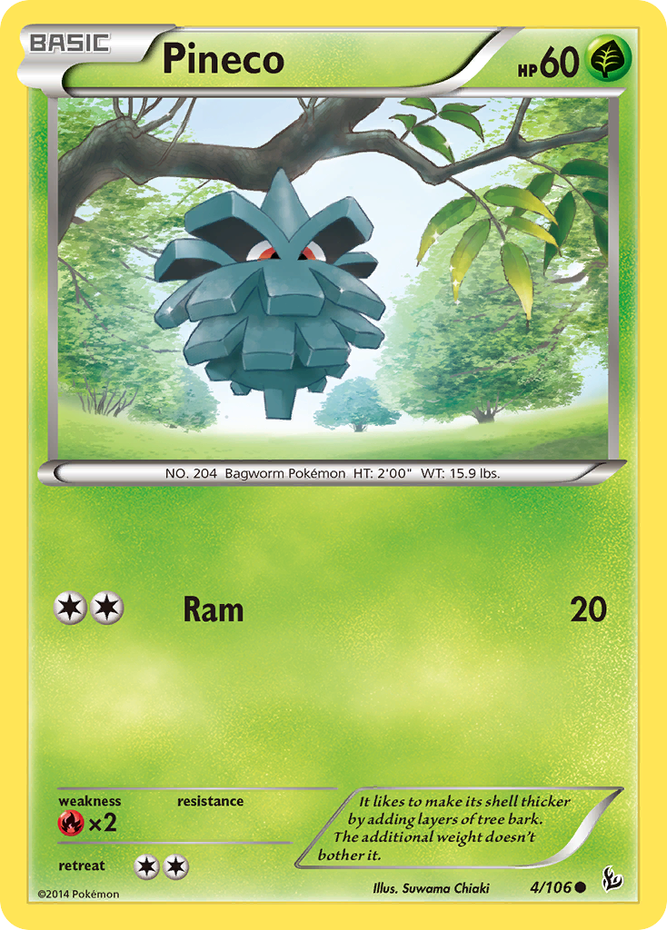 Pineco (4/106) [XY: Flashfire] | GnG Games