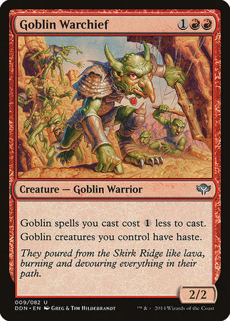 Goblin Warchief [Duel Decks: Speed vs. Cunning] | GnG Games