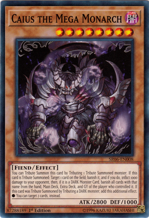 Caius the Mega Monarch [SR06-EN008] Common | GnG Games