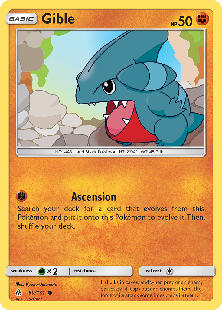 Gible (60/131) [Sun & Moon: Forbidden Light] | GnG Games