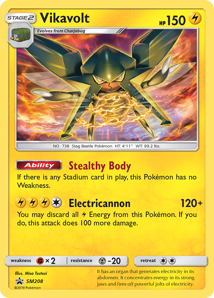 Vikavolt (SM208) [Sun & Moon: Black Star Promos] | GnG Games