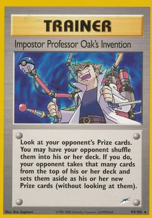 Impostor Professor Oak's Invention (94/105) [Neo Destiny Unlimited] | GnG Games