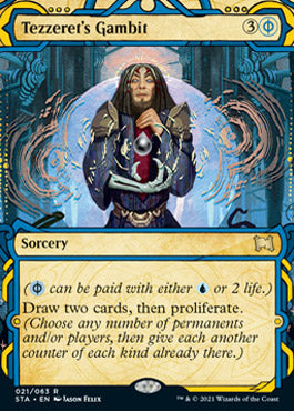 Tezzeret's Gambit (Etched Foil)
 [Strixhaven Mystical Archive] | GnG Games