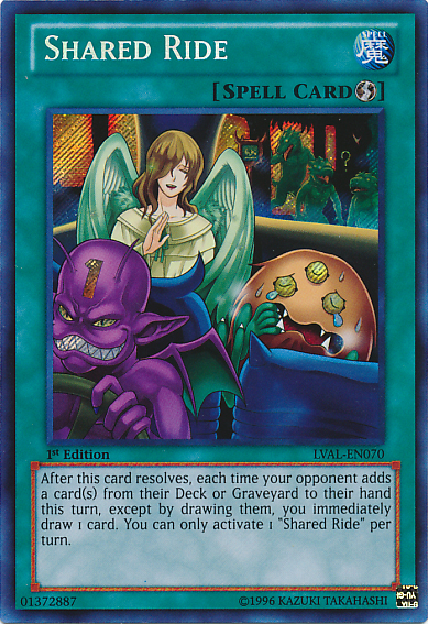 Shared Ride [LVAL-EN070] Secret Rare | GnG Games