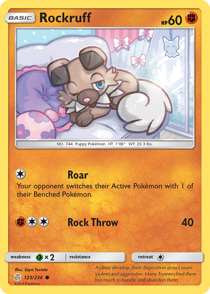 Rockruff (123/236) [Sun & Moon: Cosmic Eclipse] | GnG Games