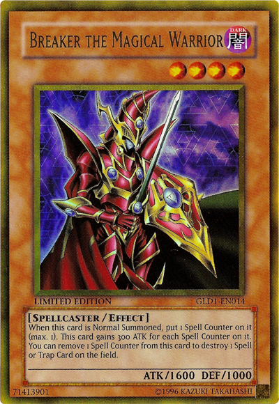 Breaker the Magical Warrior [GLD1-EN014] Gold Rare | GnG Games