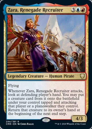 Zara, Renegade Recruiter [Commander Legends] | GnG Games