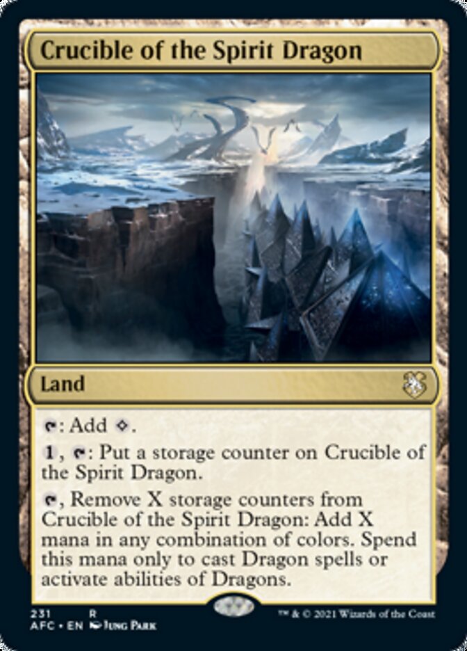 Crucible of the Spirit Dragon [Dungeons & Dragons: Adventures in the Forgotten Realms Commander] | GnG Games