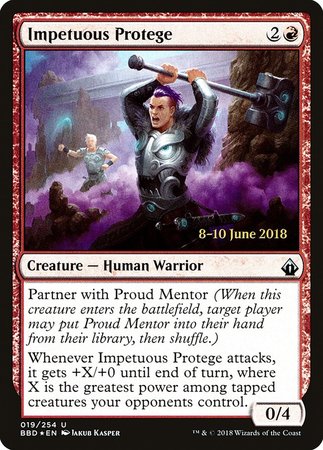 Impetuous Protege [Battlebond Promos] | GnG Games