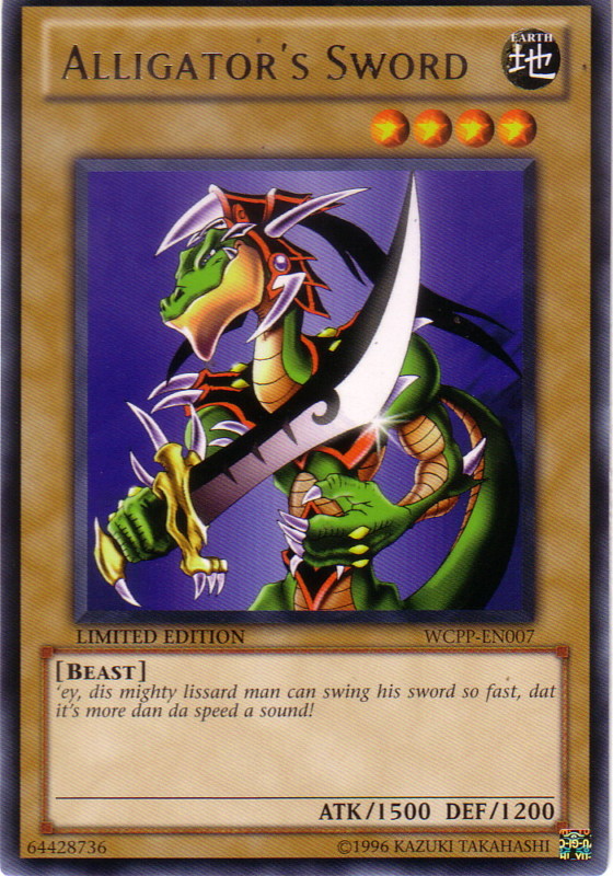 Alligator's Sword [WCPP-EN007] Rare | GnG Games