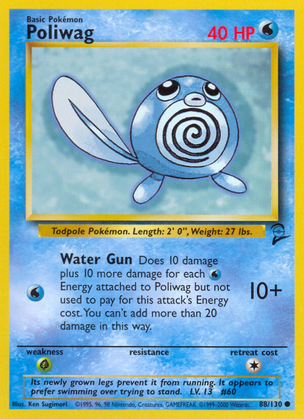 Poliwag (88/130) [Base Set 2] | GnG Games