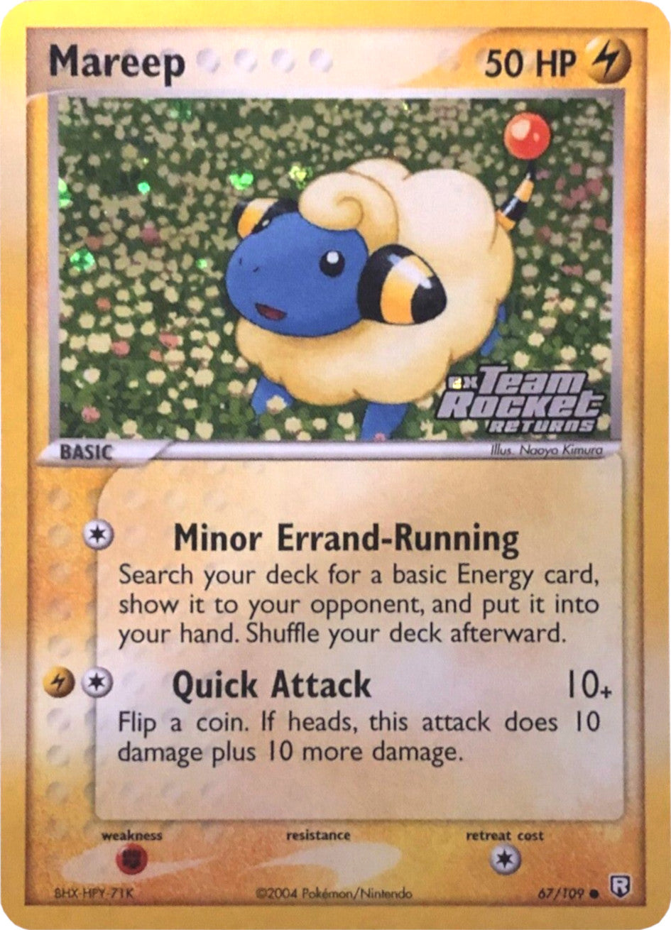 Mareep (67/109) (Stamped) [EX: Team Rocket Returns] | GnG Games