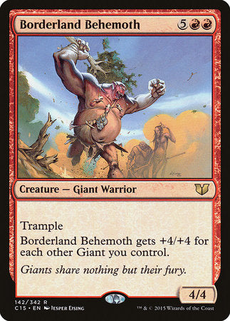 Borderland Behemoth [Commander 2015] | GnG Games