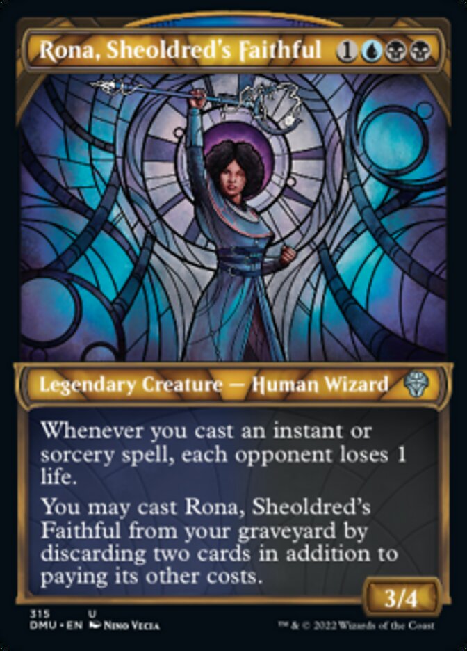 Rona, Sheoldred's Faithful (Showcase) [Dominaria United] | GnG Games