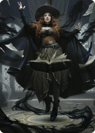 Tasha, the Witch Queen Art Card (41) [Commander Legends: Battle for Baldur's Gate Art Series] | GnG Games