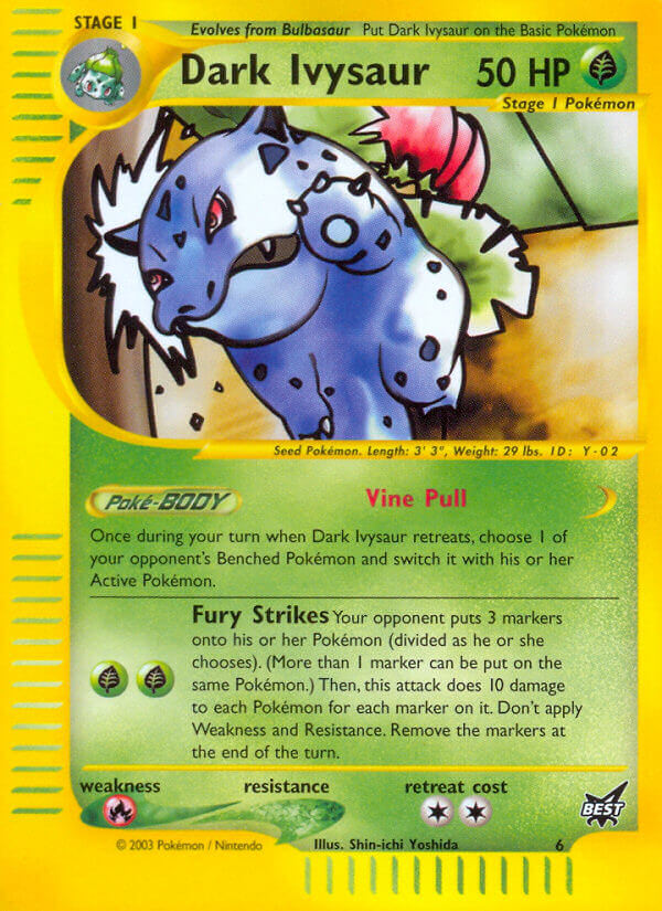 Dark Ivysaur (6) [Best of Promos] | GnG Games