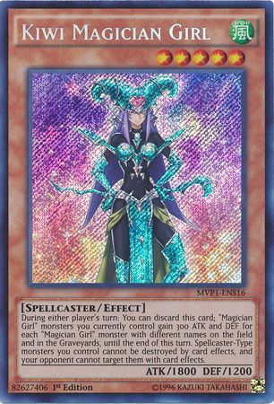 Kiwi Magician Girl [MVP1-ENS16] Secret Rare | GnG Games