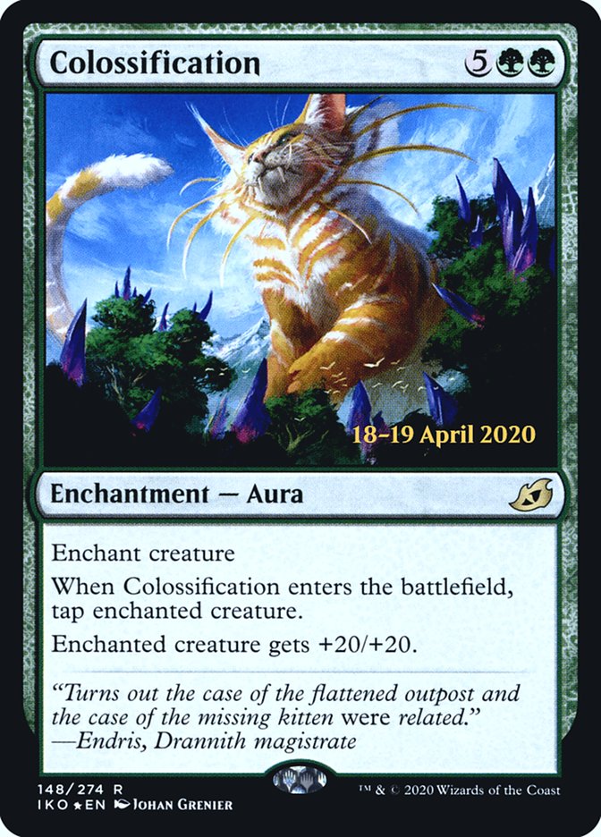 Colossification  [Ikoria: Lair of Behemoths Prerelease Promos] | GnG Games