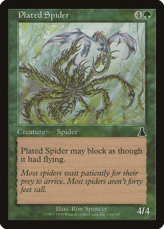 Plated Spider [Urza's Destiny] | GnG Games