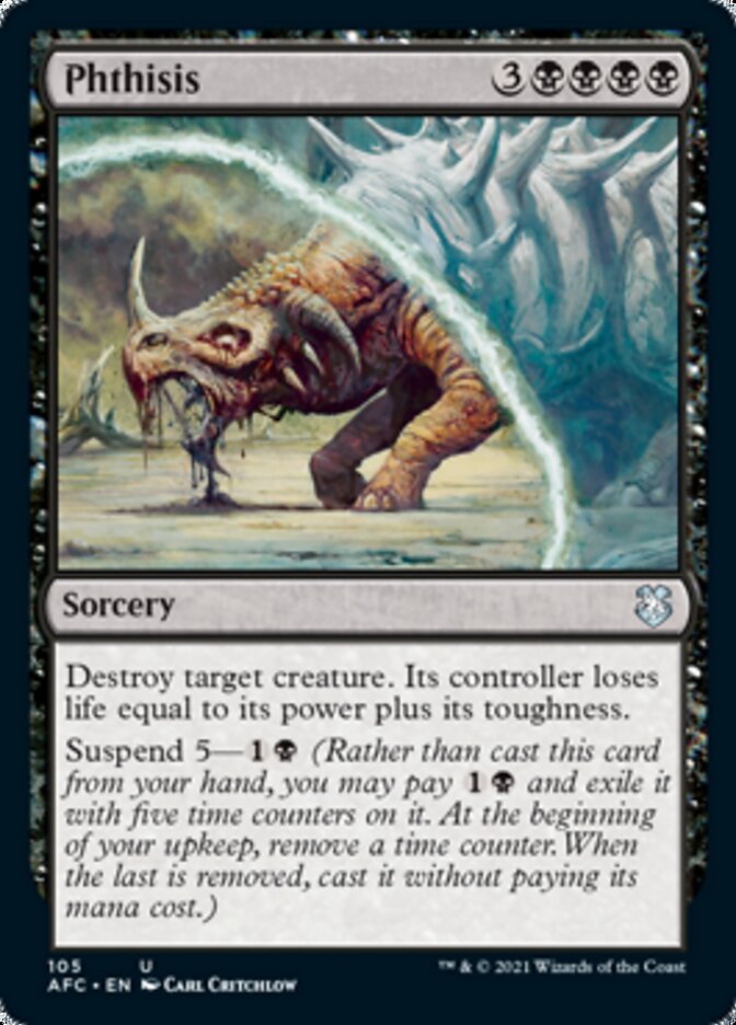 Phthisis [Dungeons & Dragons: Adventures in the Forgotten Realms Commander] | GnG Games