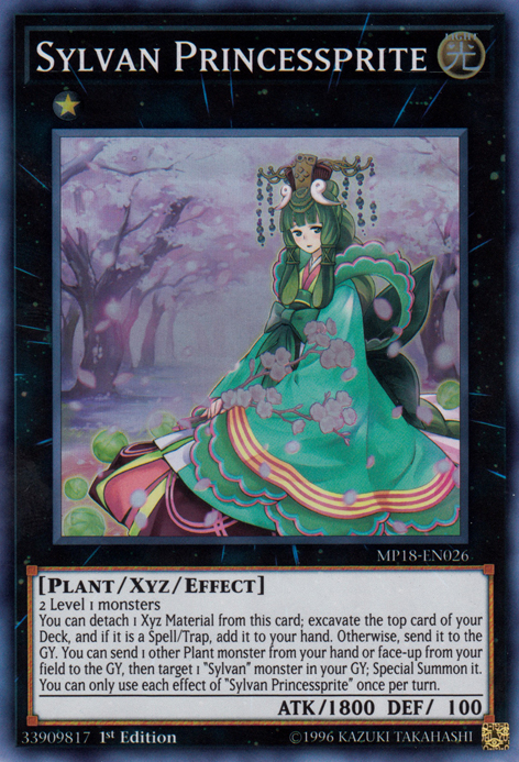 Sylvan Princessprite [MP18-EN026] Super Rare | GnG Games