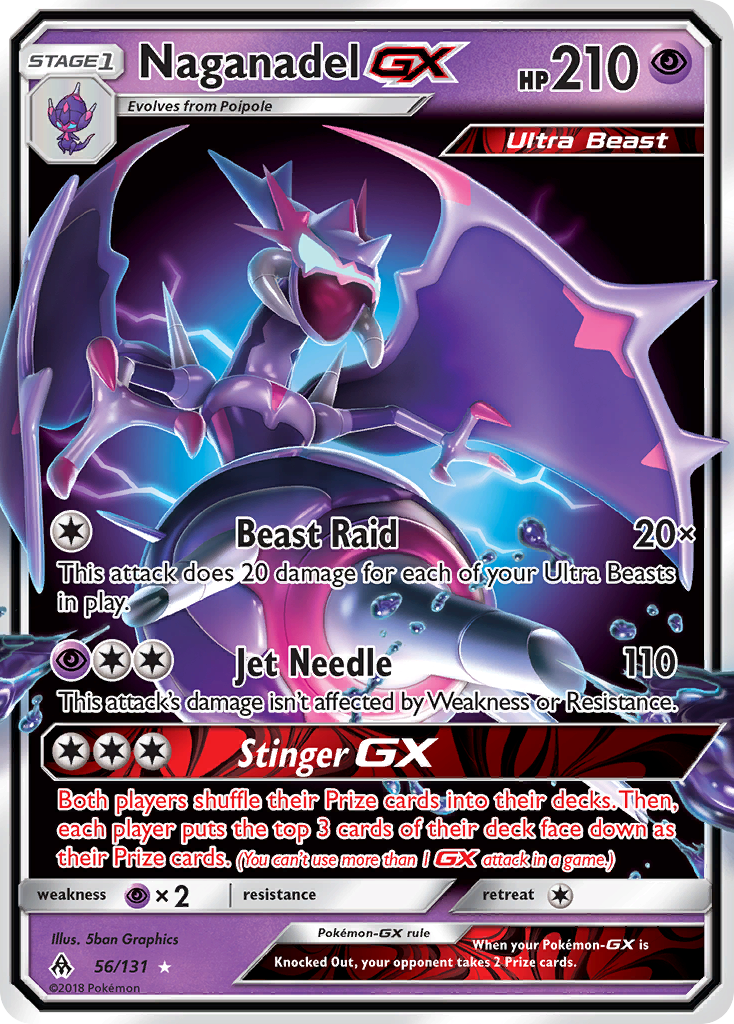 Naganadel GX (56/131) [Sun & Moon: Forbidden Light] | GnG Games