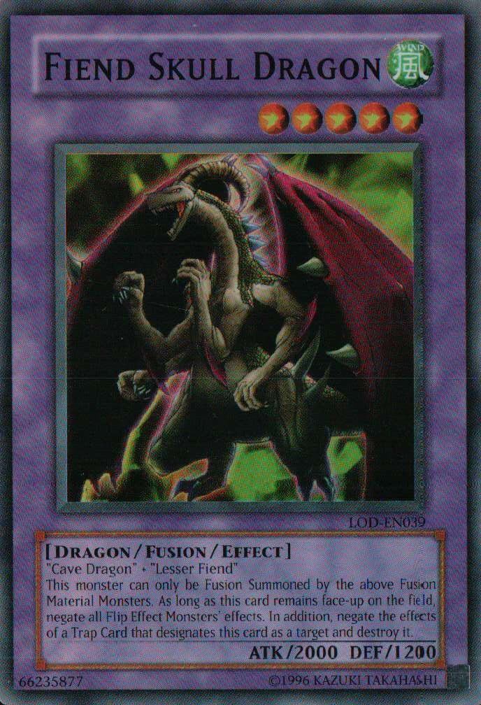 Fiend Skull Dragon [LOD-EN039] Super Rare | GnG Games