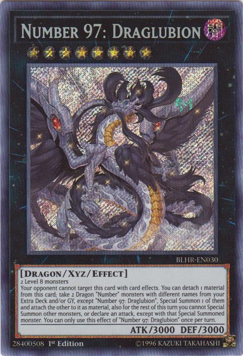 Number 97: Draglubion [BLHR-EN030] Secret Rare | GnG Games