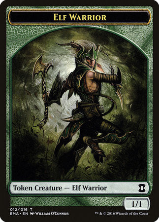 Elf Warrior Token [Eternal Masters Tokens] | GnG Games