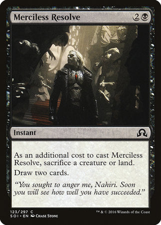 Merciless Resolve [Shadows over Innistrad] | GnG Games