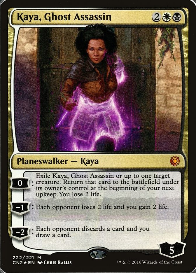 Kaya, Ghost Assassin (222/221) [Conspiracy: Take the Crown] | GnG Games