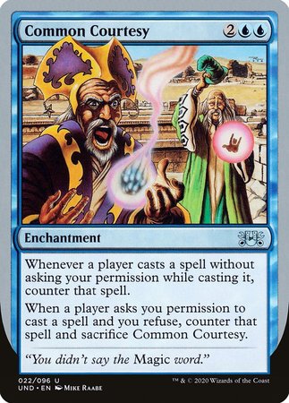 Common Courtesy [Unsanctioned] | GnG Games