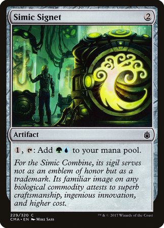 Simic Signet [Commander Anthology] | GnG Games