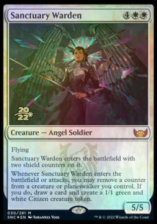 Sanctuary Warden [Streets of New Capenna Prerelease Promos] | GnG Games