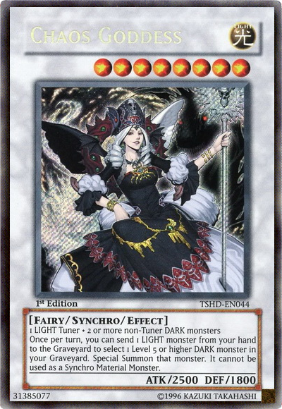 Chaos Goddess [TSHD-EN044] Secret Rare | GnG Games