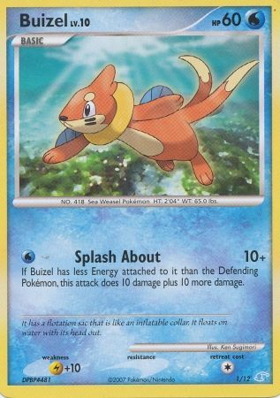 Buizel (1/12) [Diamond & Pearl: Trainer Kit - Manaphy] | GnG Games