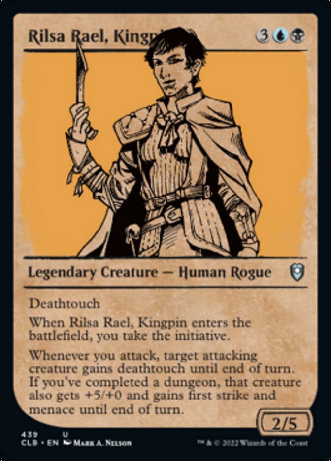 Rilsa Rael, Kingpin (Showcase) [Commander Legends: Battle for Baldur's Gate] | GnG Games